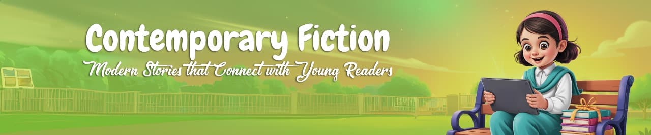 This image is a genre banner that explains which genre books are repesneted